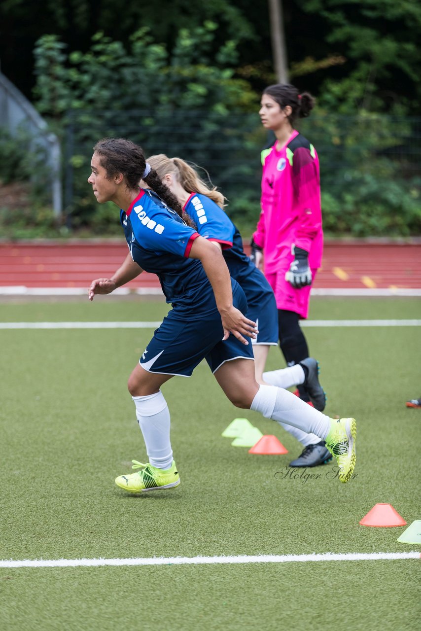 Bild 89 - wBJ Walddoerfer - VfL Pinneberg : Ergebnis: 3:3